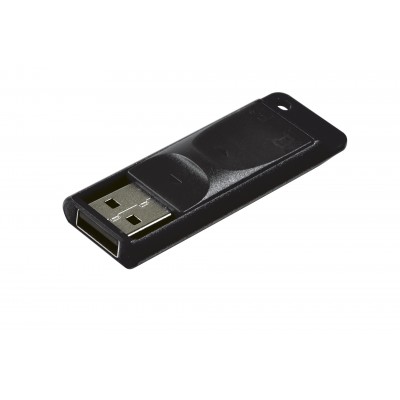 USB VERBATIM 16GB DRIVE 2.0 STORE N GO SLIDER BLACK