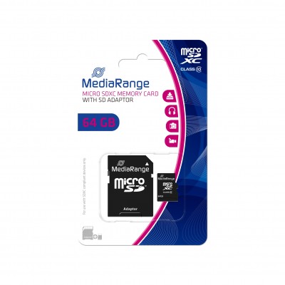 MICRO SDHC MEDIARANGE 64 GB 