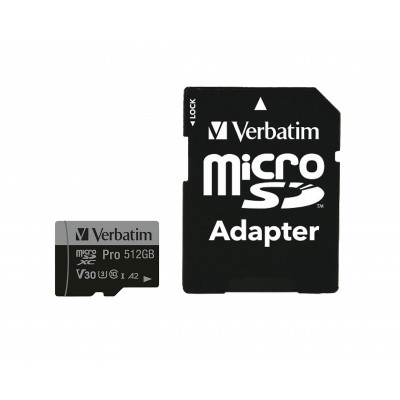 MicroSDXC Pro U3 512GB