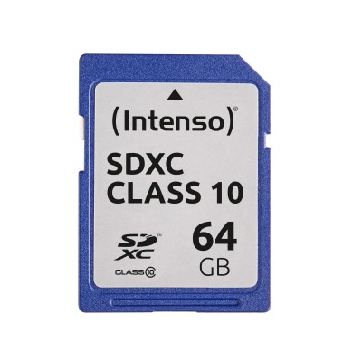 SD CARD SDXC INTENSO Secure Digital Card 64 GB
