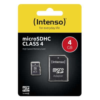 MICRO SDHC INTENSO 4 GB