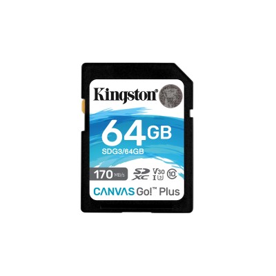 MICRO SDXC KINGSTON Canvas Go! Plus 64 GB 