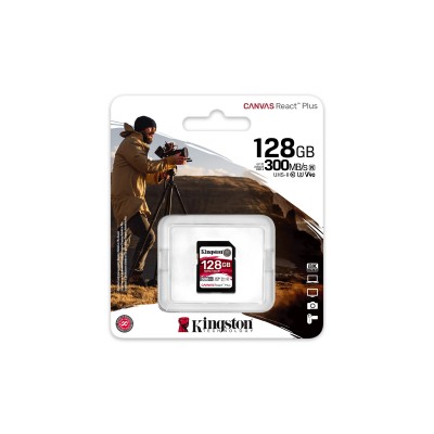 MICRO SDXC KINGSTON Canvas React Plus 128 GB MICRO SDXC KINGSTON Canvas React Plus 128 GB