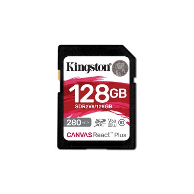 MICRO SDXC KINGSTON Canvas React Plus 128 GB 