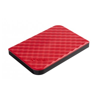 HARD DISK ESTERNO VERBATIM 1TB STORE N GO 2.5 GEN 2 USB 3.0 RED