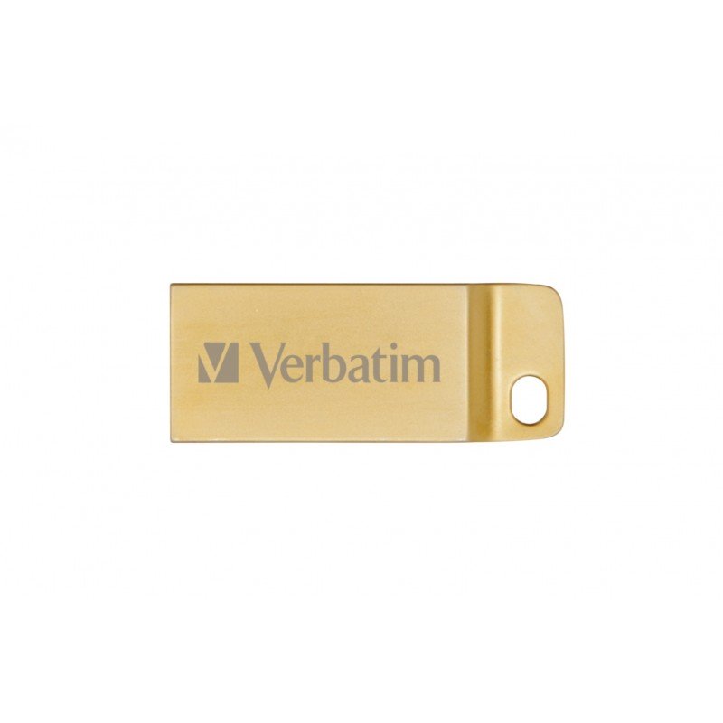 USB VERBATIM 64GB DRIVE 3.0 METAL EXECUTIVE GOLD