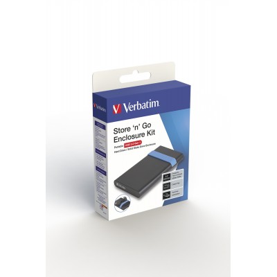 CASE HARD DISK VERBATIM STORE N GO ENCLOSURE KIT 2.5 USB 3.2 GEN1