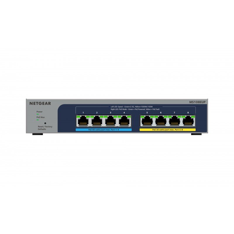 SWITCH NETGEAR MS108EUP 