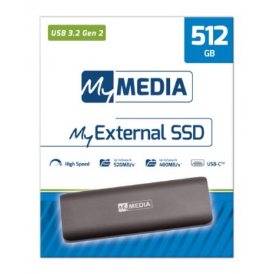 SSD ESTERNO MYMEDIA USB 3.2 Gen 1 512GB