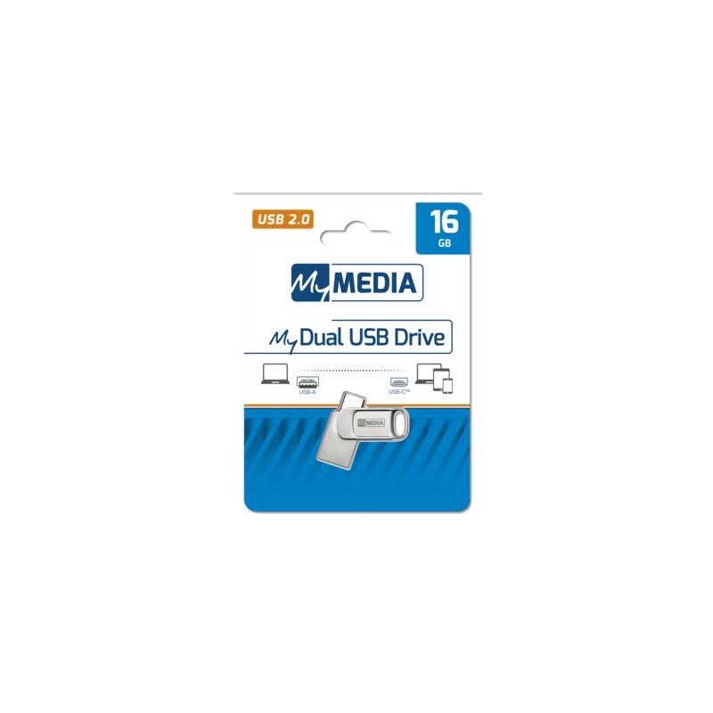 USB MyMedia My Dual 2.0  USB C Drive 16GB