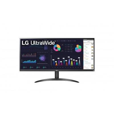 Monitor LG 34WQ500-B 34'' HDR FULLHD led nero