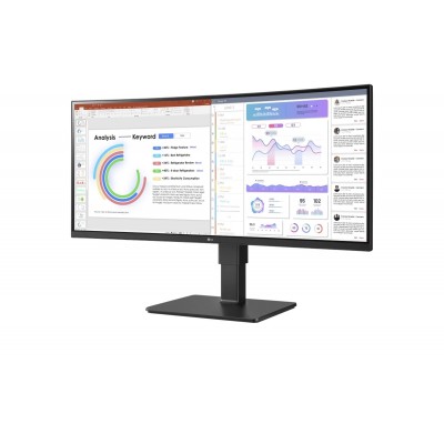 Monitor LG 34BQ77QB-B 34'' WQHD Led nero