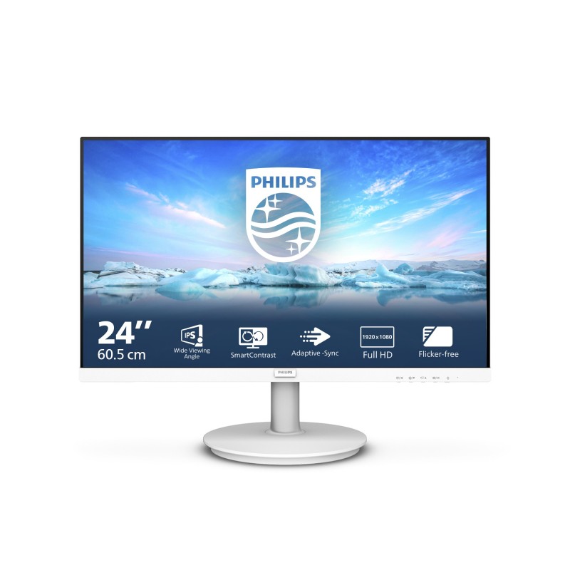 MONITOR PHILIPS 241V8AW 00 24" 1920 x 1080 Pixel 75Mhz