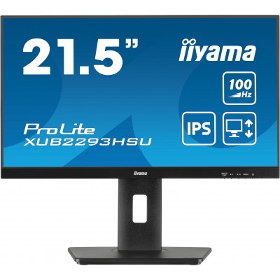 Monitor Iiyama ProLite XUB2293HSU-B6 22'' FullHD Led Nero