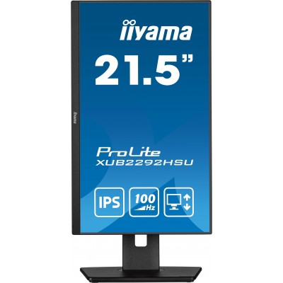 Monitor Iiyama ProLite XUB2292HSU-B6 22'' Full HD Led Nero