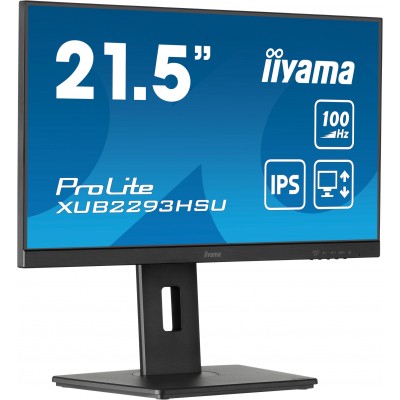 Monitor Iiyama ProLite XUB2293HSU-B6 22'' FullHD Led Nero