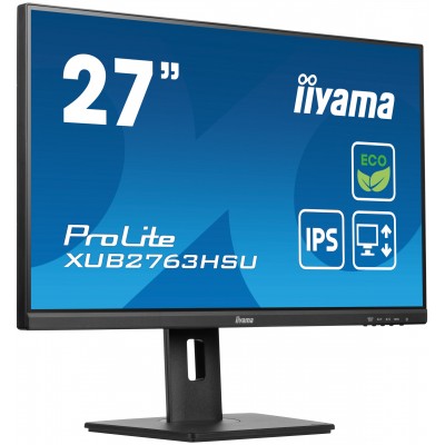 Monitor Iiyama ProLite XUB2763HSU-B1 27'' FullHD Led Nero