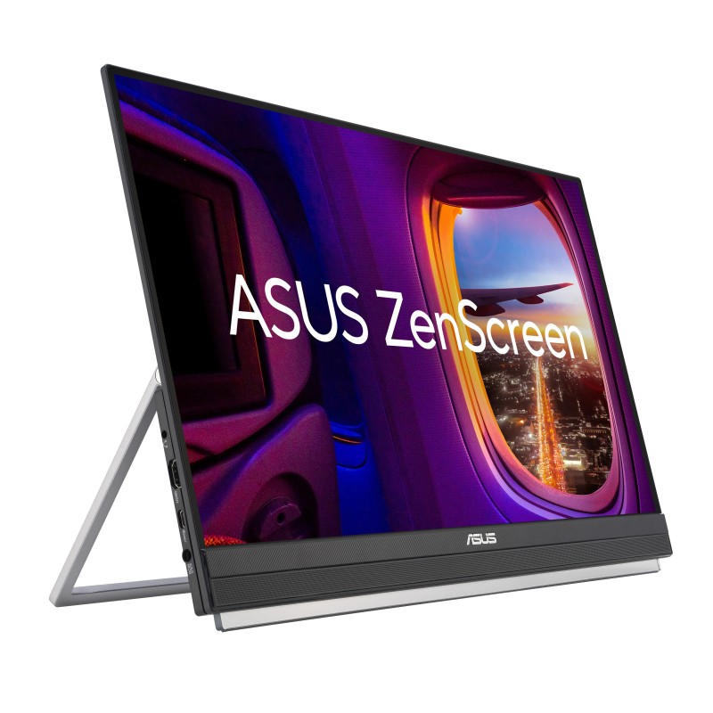 MONITOR ASUS ZenScreen MB229CF 22'' FullHD IPS USB-C 100Hz LED NERO ARGENTO