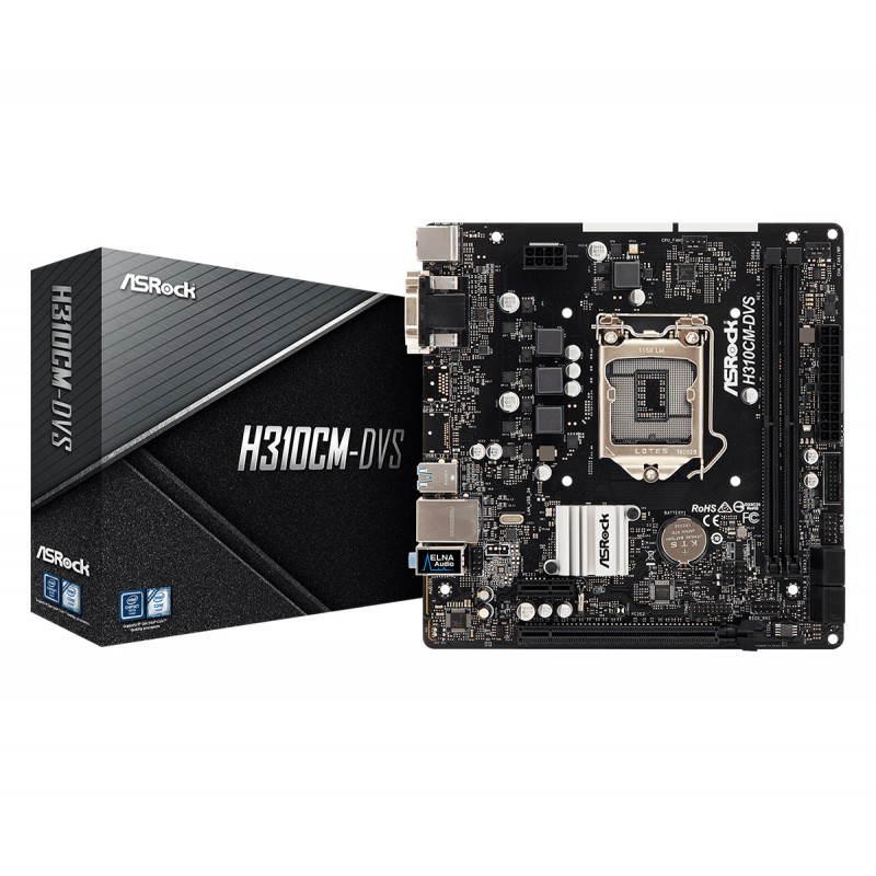 Scheda madre ASROCK H310CM-DVS (1151-v2)