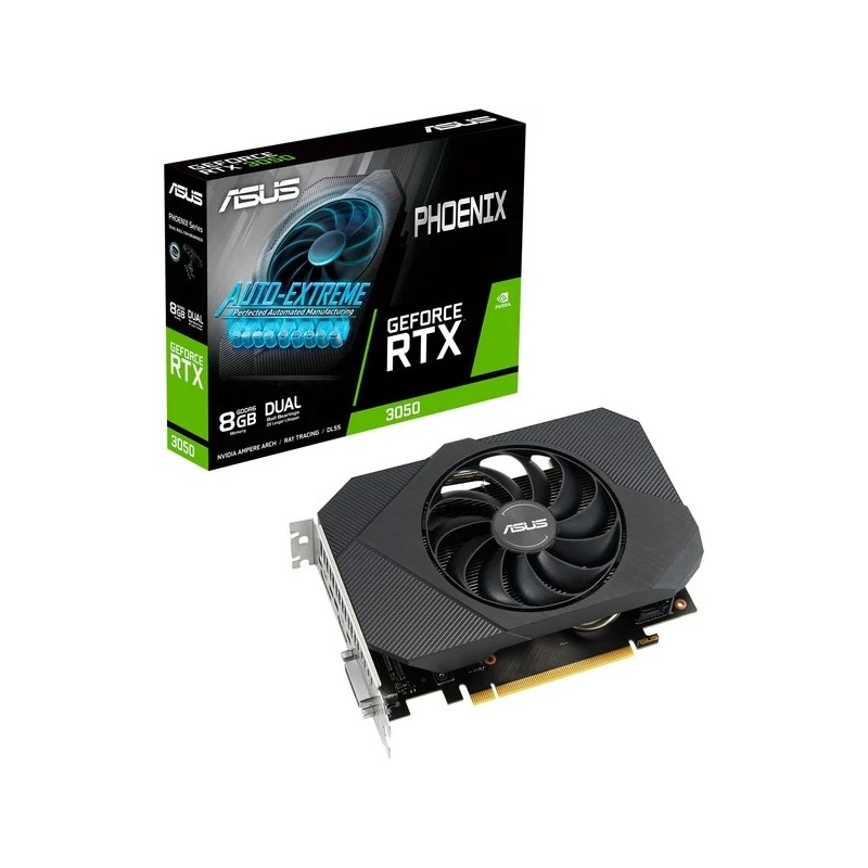 Scheda video Asus GeForce RTX 3050 8GB Phoenix V2 LHR