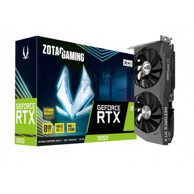 Scheda video ZOTAC GeForce RTX 3050 8GB ECO