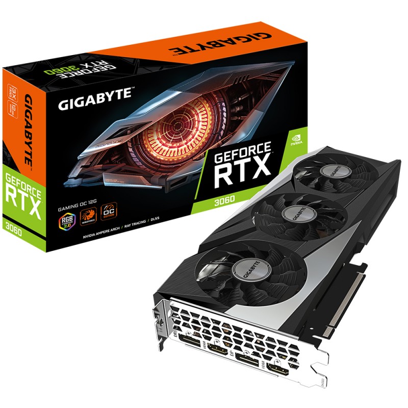 Scheda video Gigabyte GeForce RTX 3060 12GB Gaming OC 2.0 LHR