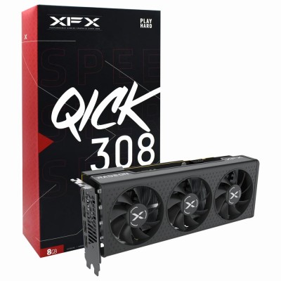 Scheda Video XFX Radeon RX 7600 SPEEDSTER QICK308 BLACK