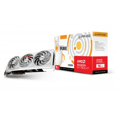 Scheda video SAPPHIRE PURE RADEON RX 7800 XT 16GB Gaming OC GDDR6