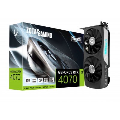 Scheda video ZOTAC GeForce RTX 4070 12GB Twin Edge