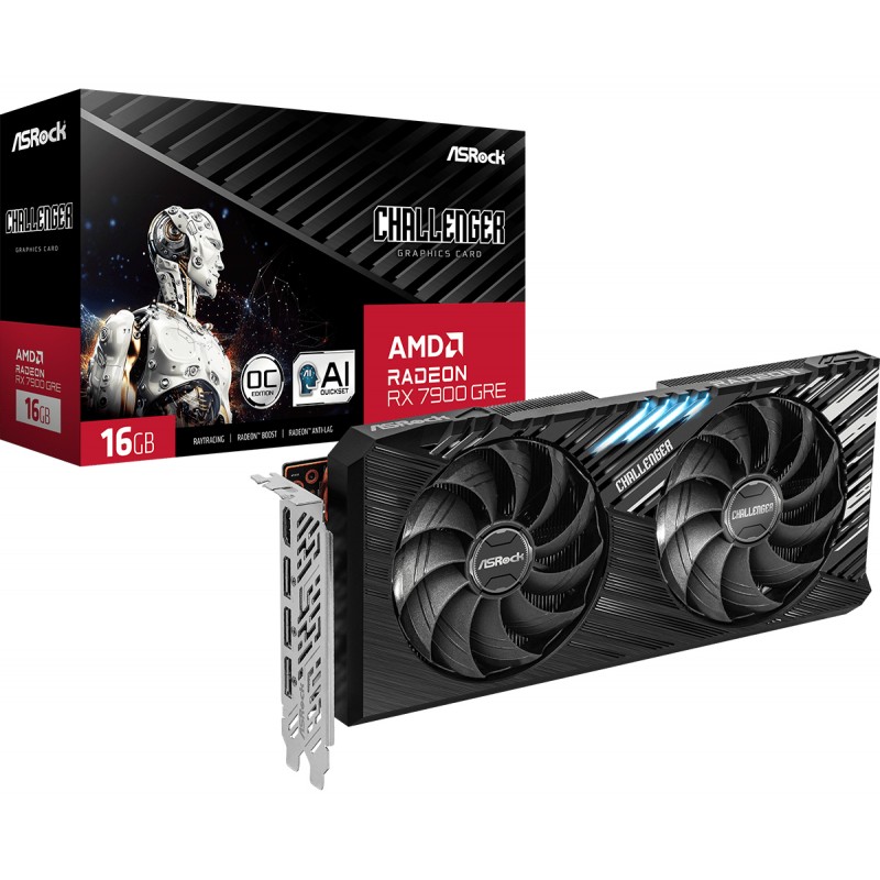 Scheda Video ASRock Radeon RX 7900GRE 16 GB Challenger