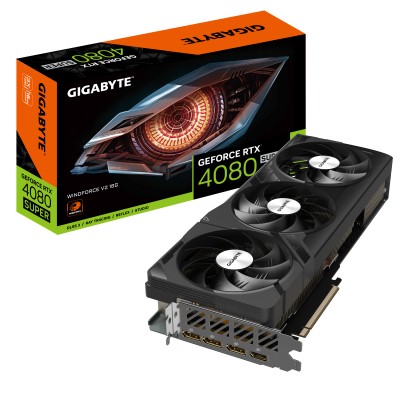 Scheda Video Gigabyte GeForce RTX 4080 SUPER WINDFORCE V2 NVIDIA 16 GB GDDR6X