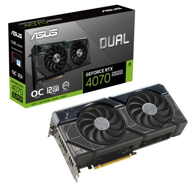 Scheda Video Asus GeForce RTX 4070 Super Dual OC 12GB GDDR6X