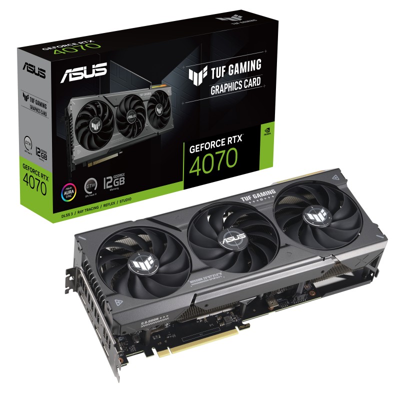 Scheda video Asus GeForce RTX 4070 12GB TUF Gaming