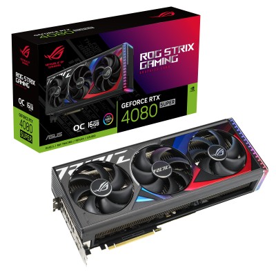 Scheda Video ASUS ROG STRIX NVIDIA GeForce RTX 4080 SUPER OC 16 GB GDDR6X