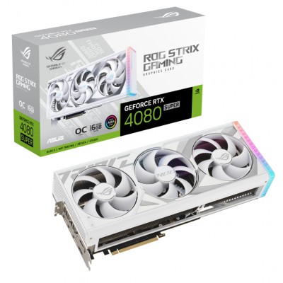 SCHEDA VIDEO Asus GeForce RTX 4080 Super 16GB ROG STRIX OC White