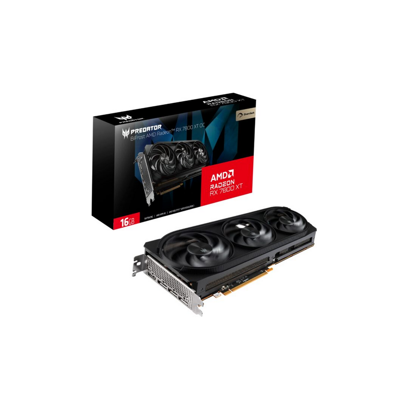 Scheda Video Acer Predator BiFrost AMD Radeon RX 7800 XT OC 16GB