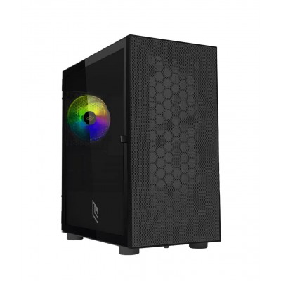 Case Noua Fobia L7 Micro ATX Nero