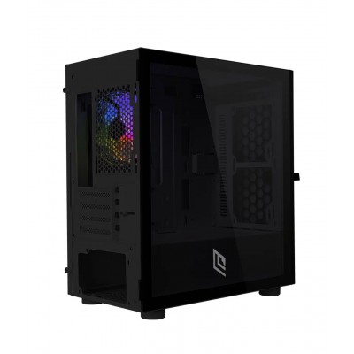 Case Noua Fobia L7 Micro ATX Nero