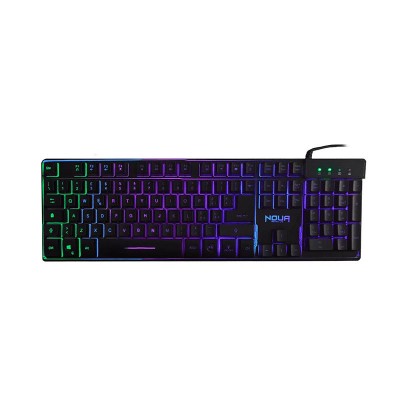 Tastiera Gaming Noua Yelena a Membrana Retroilluminazione RGB 105 Tasti