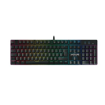 Tastiera Gaming Meccanica Noua Raid Retroilluminazione RGB 105 Tasti