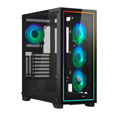 Case Noua Iron V111 LED Nero