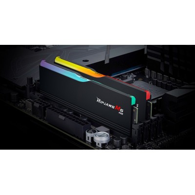Ram G.Skill Ripjaws M5 DDR5 96GB (2x48) 5600Mhz RGB CL40 XMP 3.0 Nero