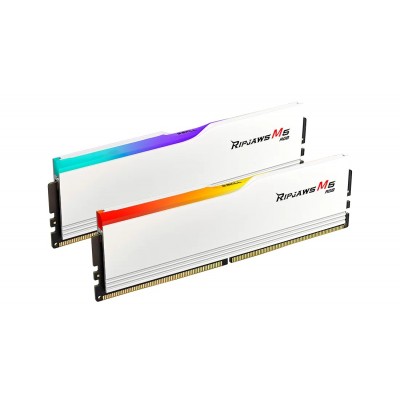 Ram G.Skill Ripjaws M5 DDR5 64GB (2x32) 6000Mhz RGB CL32 XMP 3.0 Bianco