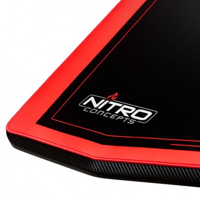 Scrivania Da Gaming Nitro Concepts D16M Carbon Red