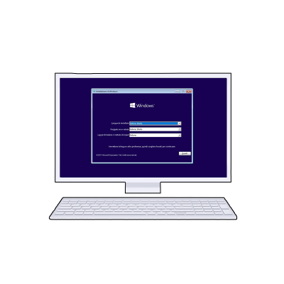 Servizio installazione sistema operativo e driver