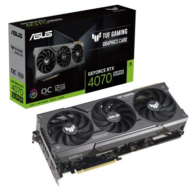 Scheda Video ASUS TUF NVIDIA GeForce RTX 4070 SUPER OC 12 GB GDDR6X