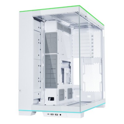 Case Lian Li O11D EVO Midi-Tower Vetro Temperato RGB Bianco