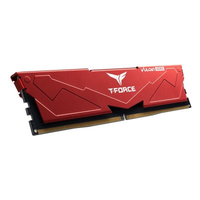 Ram TEAM GROUP T-FORCE VULCAN DDR5 5200MHz 32GB (1x32) XMP 3.0 CL40 ROSSO