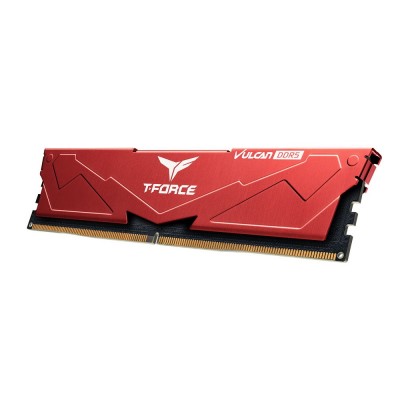 Ram TEAM GROUP T-FORCE VULCAN DDR5 5200MHz 32GB (1x32) XMP 3.0 CL40 ROSSO