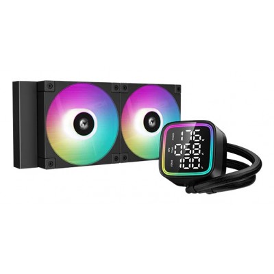 Dissipatore a Liquido DeepCool LD240 LCD 240mm RGB Nero